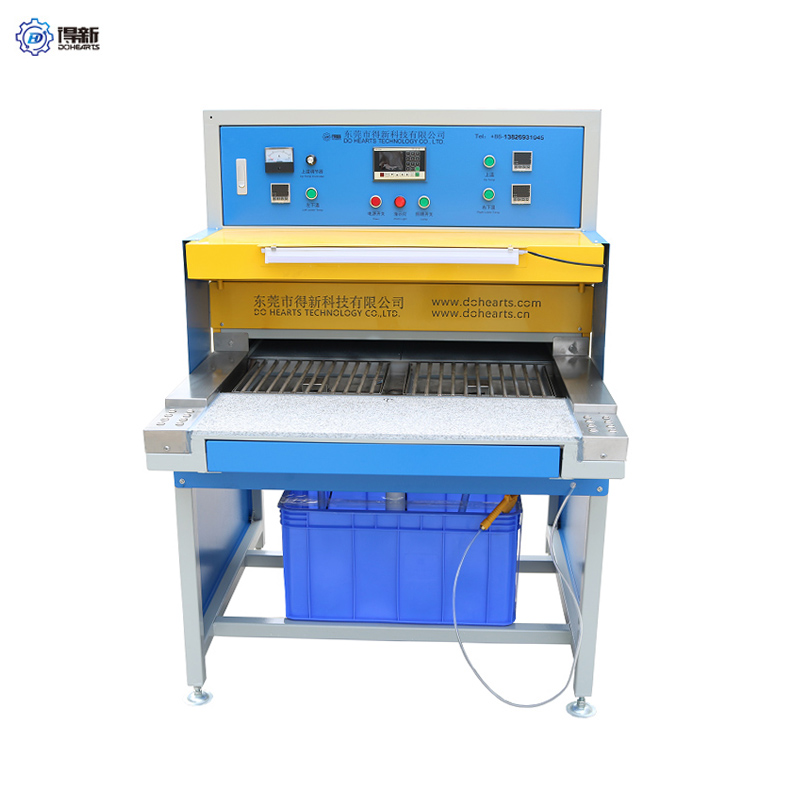 Máquina de fabricação de pvc de forno de cozimento em pvc com economia de energia para fazer remendo de borracha em pvc