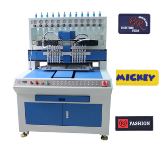 Máquina de fabricação/distribuição de adesivos de desenho animado de PVC