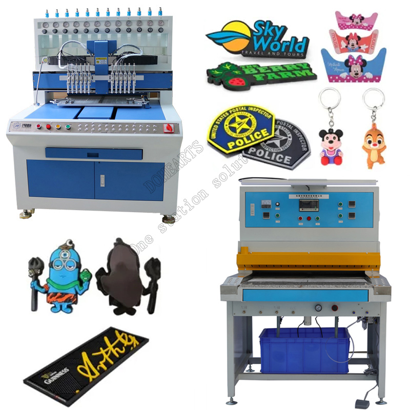Máquina distribuidora de silicone para boneca 3D máquina distribuidora de etiquetas fabricada na China
